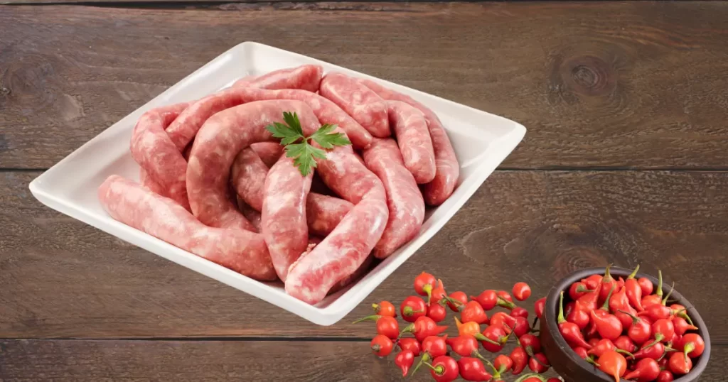 receita de linguiça de pernil com pimenta biquinho